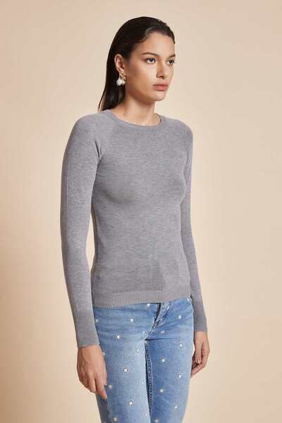 Yola Solid Long-Sleeve Top