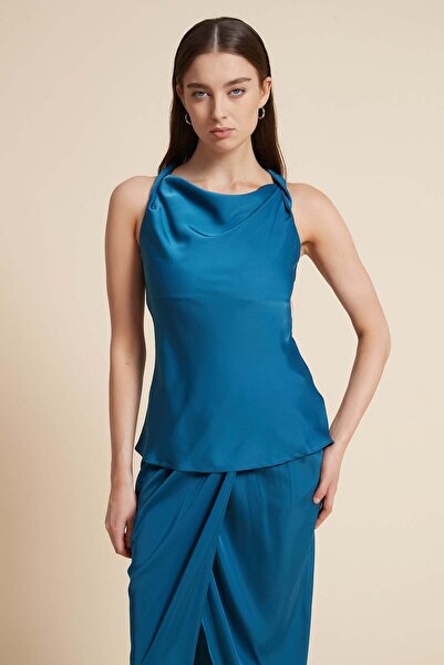 Yola بلوزة سادة بدون أكمام