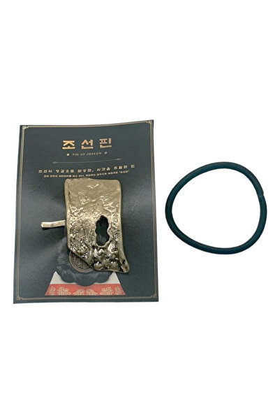 pin of joseon دبوس شعر ذهبي الملمس