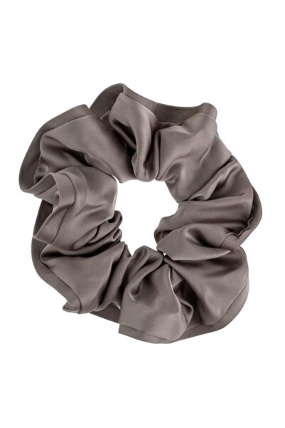 SHOPIENS Elastic de păr satinat pentru femei - Nud închis (Poliester)