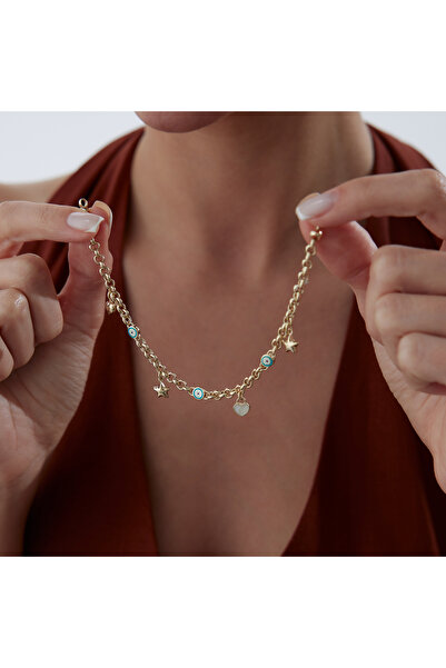 Cherry by Özkonak Aqua Göz Charm Bileklik