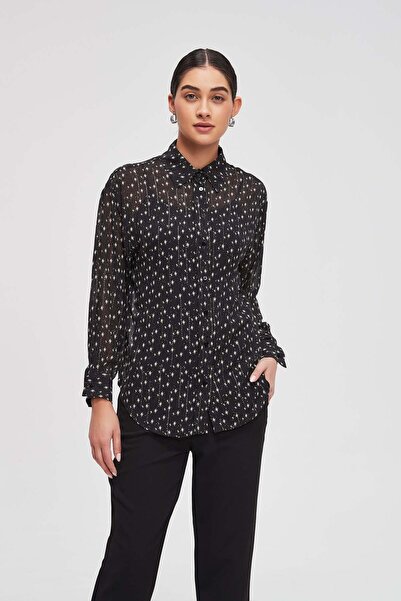 Livia بلوزة مطبوعة بأكمام طويلة