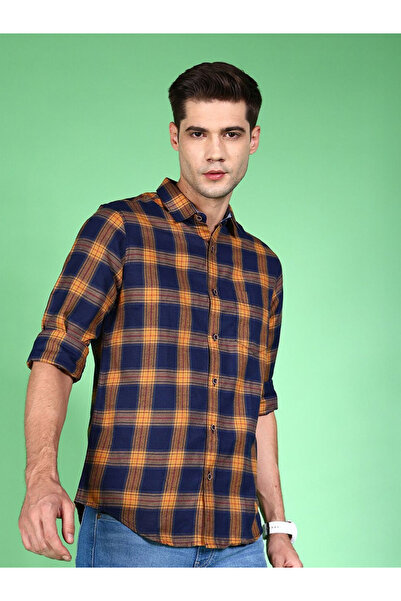 HardSoda By Styli Men Regular Fit Checkered Casual Shirt
