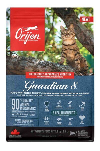Orijen Guardian8 Yetişkin Kediler için Kedi Maması 1.8kg