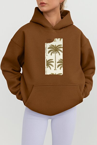 OSCAR WILDE سويت شيرت بغطاء للرأس للجنسين