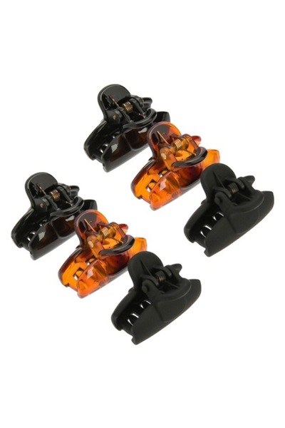 SHOPIENS Set de agrafe de păr, 6 bucăți, multicolore, 3 cm - MYONNA