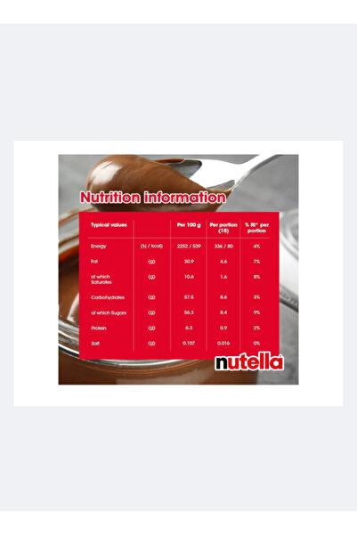 Nutella Hazelnut Spread with Cocoa 200g
