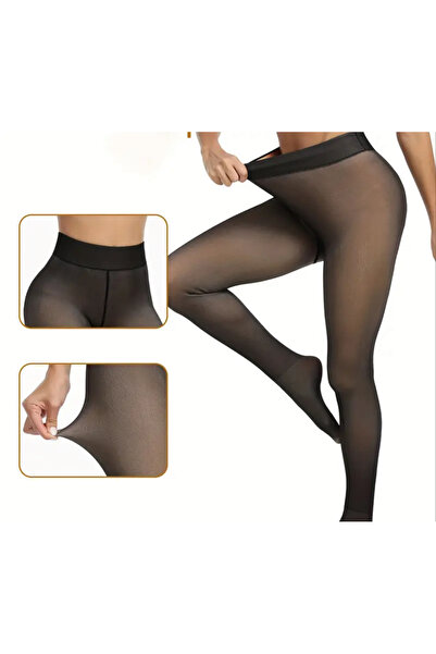 Pemina Skin-Like Plush Thermal Winter Pantyhose