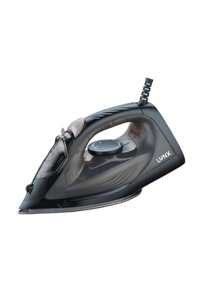 LYNX مكواة بخار مع قاعدة سيراميك غير لاصقة، LY-IR-3021-C