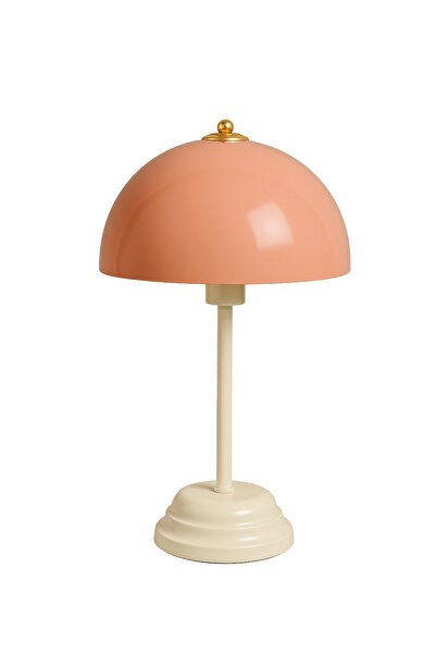 HOMİNG Avenor Lampshade Table Lamp Salmon Cream 242298