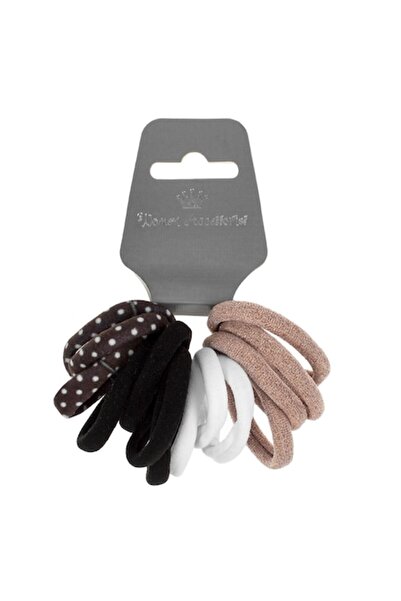 SHOPIENS Set 14 elastice de par Shopiens® pentru femei, frotte de culoare nea...