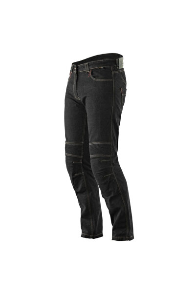Prosev SNL0220 Korumalı Kevlar Motosiklet Pantolonu Siyah