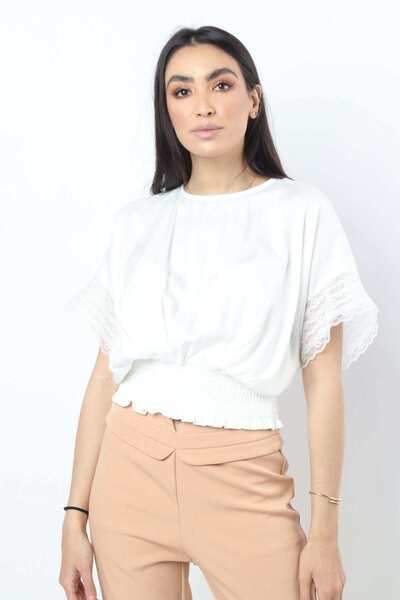 Nichii قميص قصير كبير الحجم