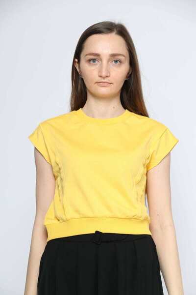 mica Solid Short Top