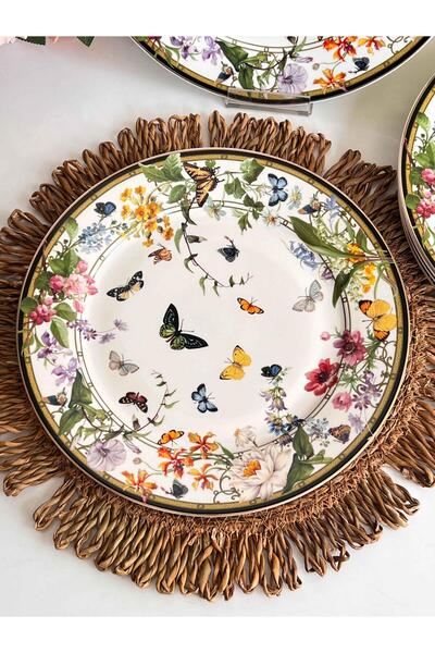 ROSSEV Muse Garden Serving Plate Set of 6