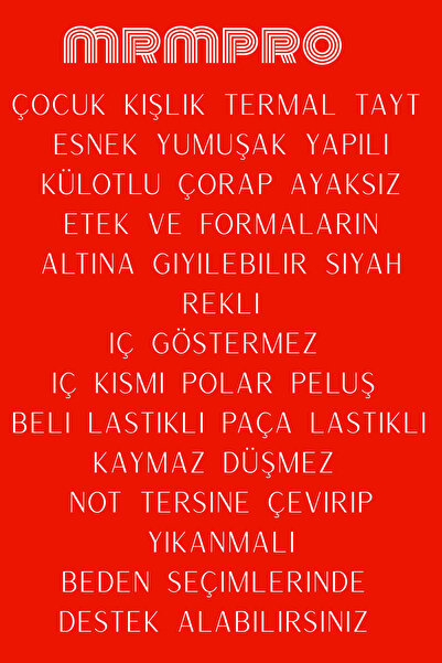 mrmpro Women's Thermal Leggings – Winter, Fleece Lined, Warm, Flexible and Comfortable 6 Pieces