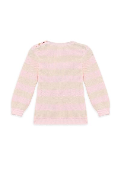 Layette Bg Store Baby Girl Patterned Sweater