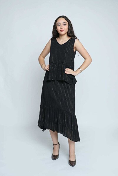 mica Striped Sleeveless Top