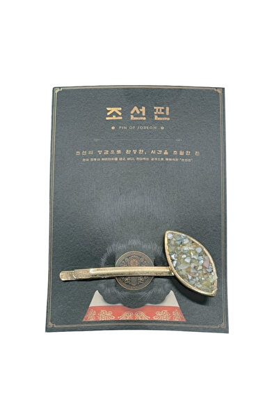 pin of joseon دبوس شعر من الذهب والأحجار الكريمة