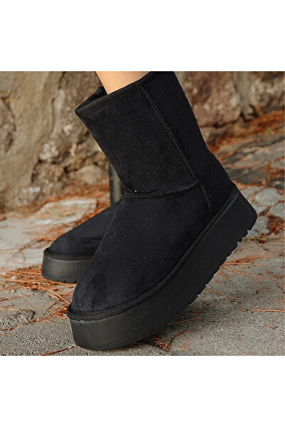 doremodam Μπότες Sophia Black Suede