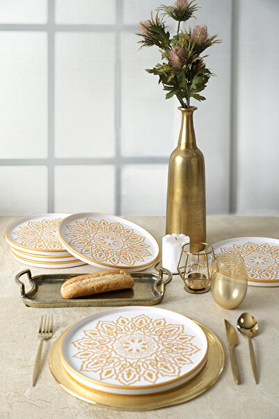 Keramika Topkapı Stackable Serving Plate 27 cm 6 Pieces