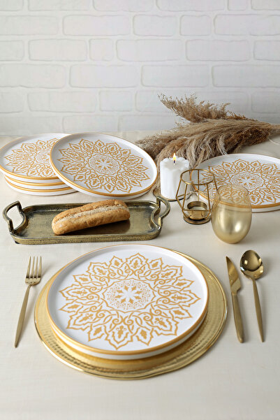 Keramika Topkapı Stackable Serving Plate 27 cm 6 Pieces