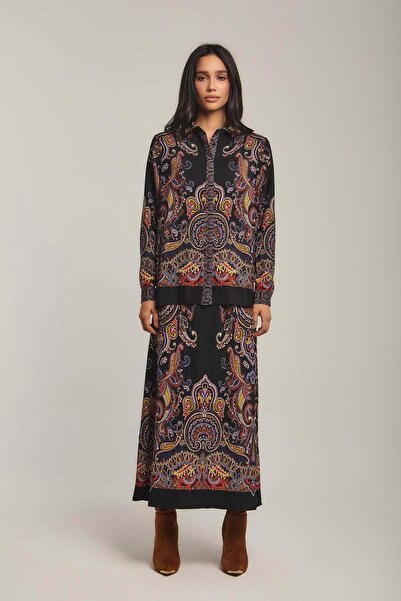 DALYDRESS Printed Chiffon Top