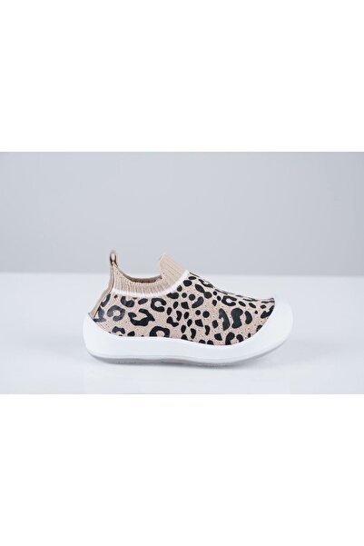 Walkids Leopar Desenli Çocuk İlk Adım Ayakkabısı