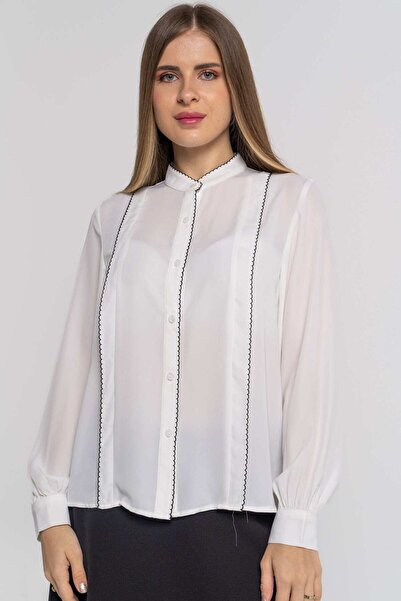 Nichii Solid Long-Sleeve Top