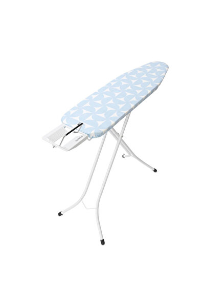 Brabantia Masă de călcat A 1005615, 110x30 cm, 7 poziții reglabile, Suport pentru fier de călcat, Albastru deschis