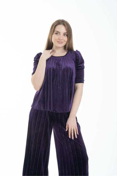 Nichii Long Short-Sleeve Top