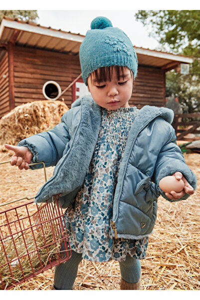 MAYORAL Double-Sided Coat for Ages 1-4 - Blue