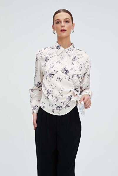 Nichii Floral Long-Sleeve Top