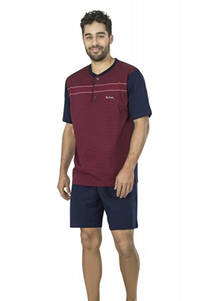 Pierre Cardin 5452 Men's Cotton Jacquard 3-Piece Pajama Set