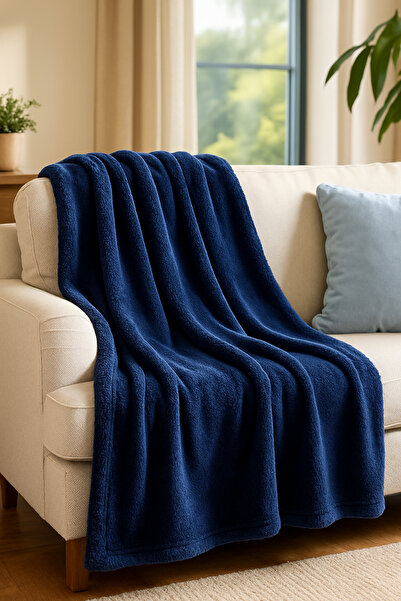 Fabric Box Pătură Wellsoft pentru televizor, izolată termic, moale și confortabilă, pentru pat dublu