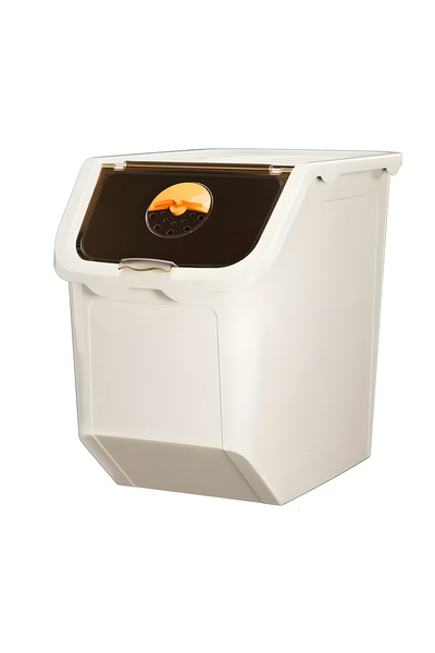 Cady One 10kg Grain Storage Container with Foldable Lid and Easy Carry Handles Leak Proof