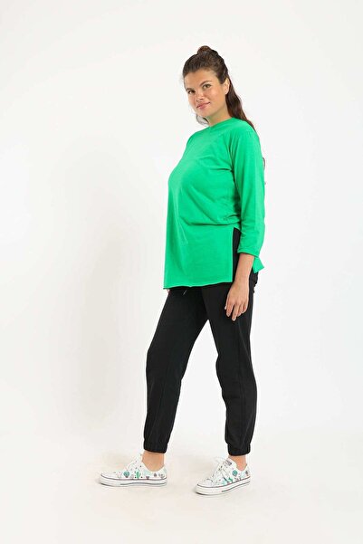 CARINA Solid Long-Sleeve Top