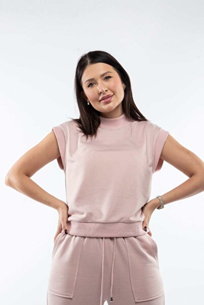 Nichii Solid Short-Sleeve Top