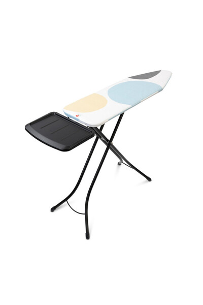 Brabantia Ironing Board B 1003358, 124x38cm, 7positions,Steam generator stand,PerfectFlow,White/Grey