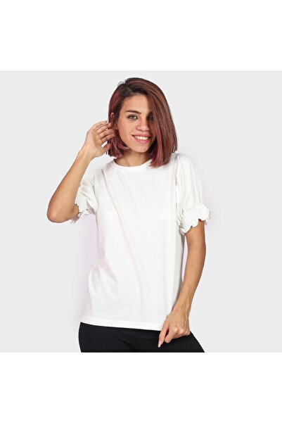 Kitschen Solid Half-Sleeve Top