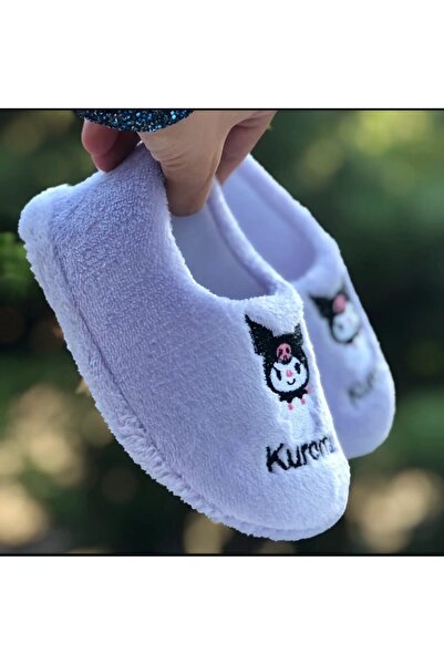 Pandalina Kız çocuk Panduf Kaydırmaz Taban Babet Model Anaokulu Kreş Ev Ayakkabısı