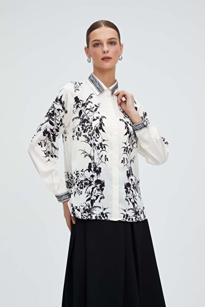 Nichii Floral Long-Sleeve Top