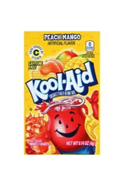 Kool aid Peach Mango Sachet - with peach and mango flavor 4g