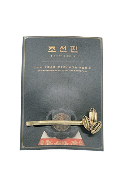 pin of joseon دبوس شعر من ورق الذهب