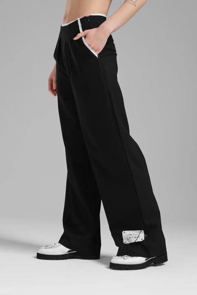 its basic tw3 Kadın Aplike Detaylı Tasarım Pantolon