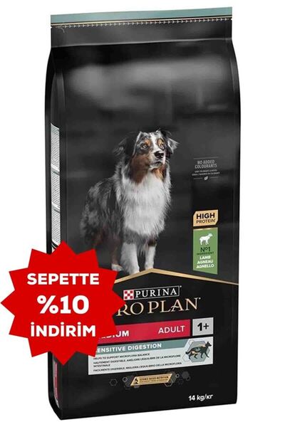 Pro Plan Medium Kuzu Etli Orta Irk Yetişkin Köpek Maması 14kg