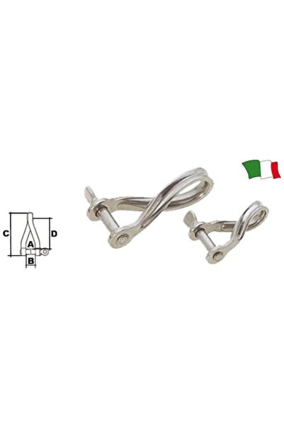 GFN Chei rotative pentru lanțuri din oțel inoxidabil AISI 316