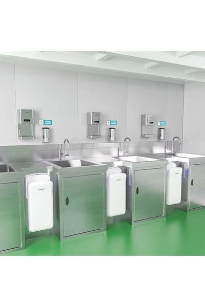 anydry Hand Dryer 2005H, Electric, Commercial Use, HEPA Filter, High Power, Rapid Drying 7-10 Second