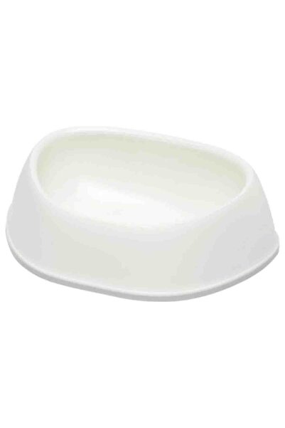 Moderna وعاء طعام للكلاب باللون الأبيض سعة 350 مل، تصميم أنيق ومريح