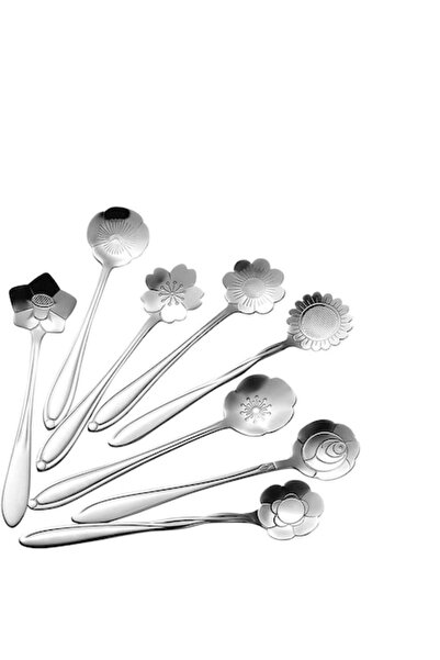 VeliumCraft Set 8 lingurițe decorative, VeliumCraft, 12,5 cm fiecare, motive ...